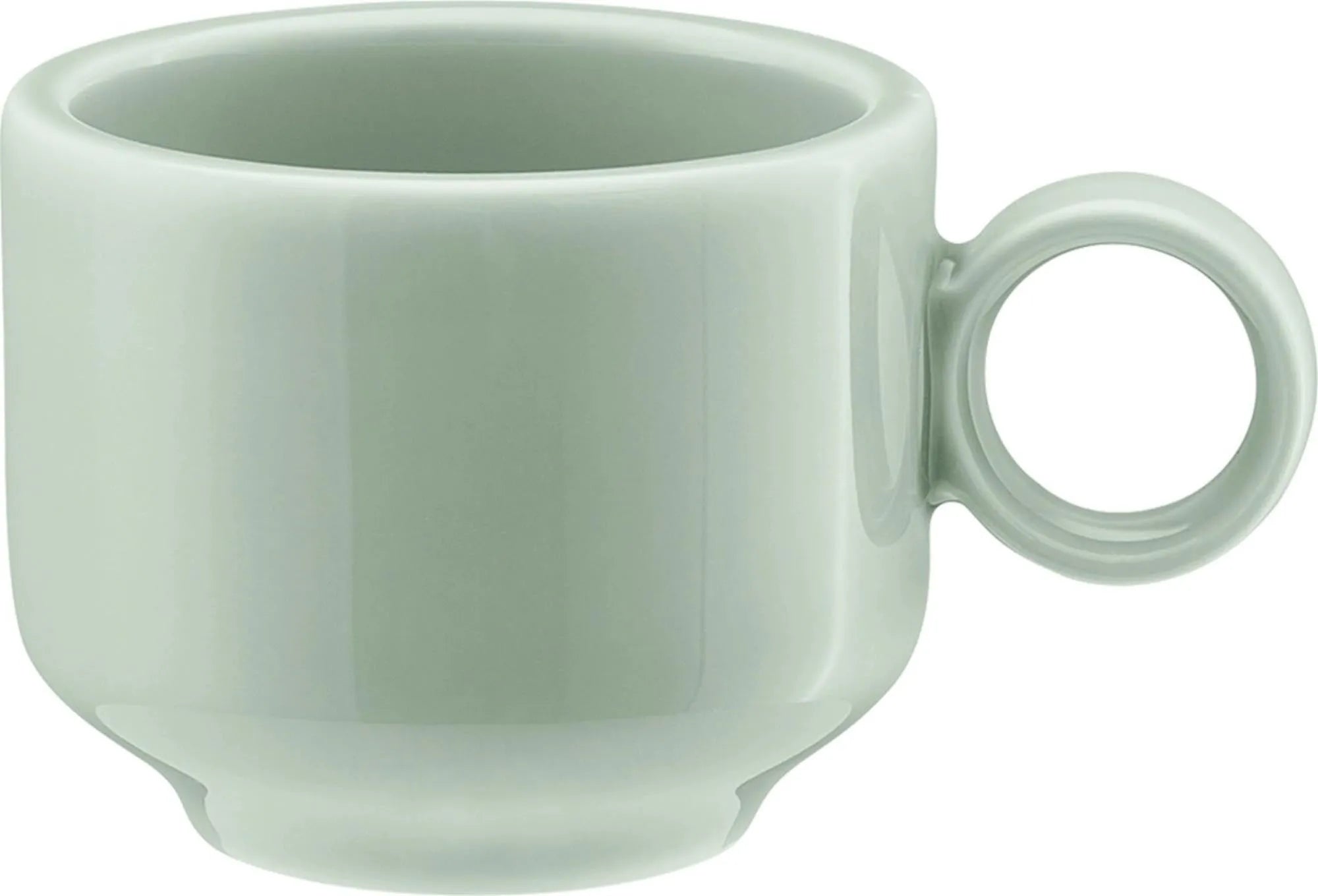 Elegante Shiro Glaze Frost Tasse, 0,2l, kratzfest, spülmaschinen- & mikrowellengeeignet. Perfekt für Kaffee & Tee.