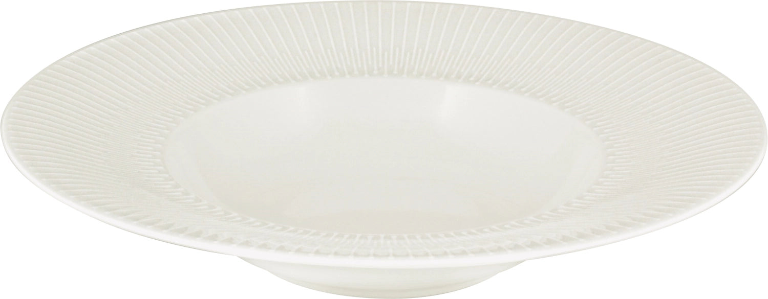 Delight Vibes plate deep round flag relief D24cm