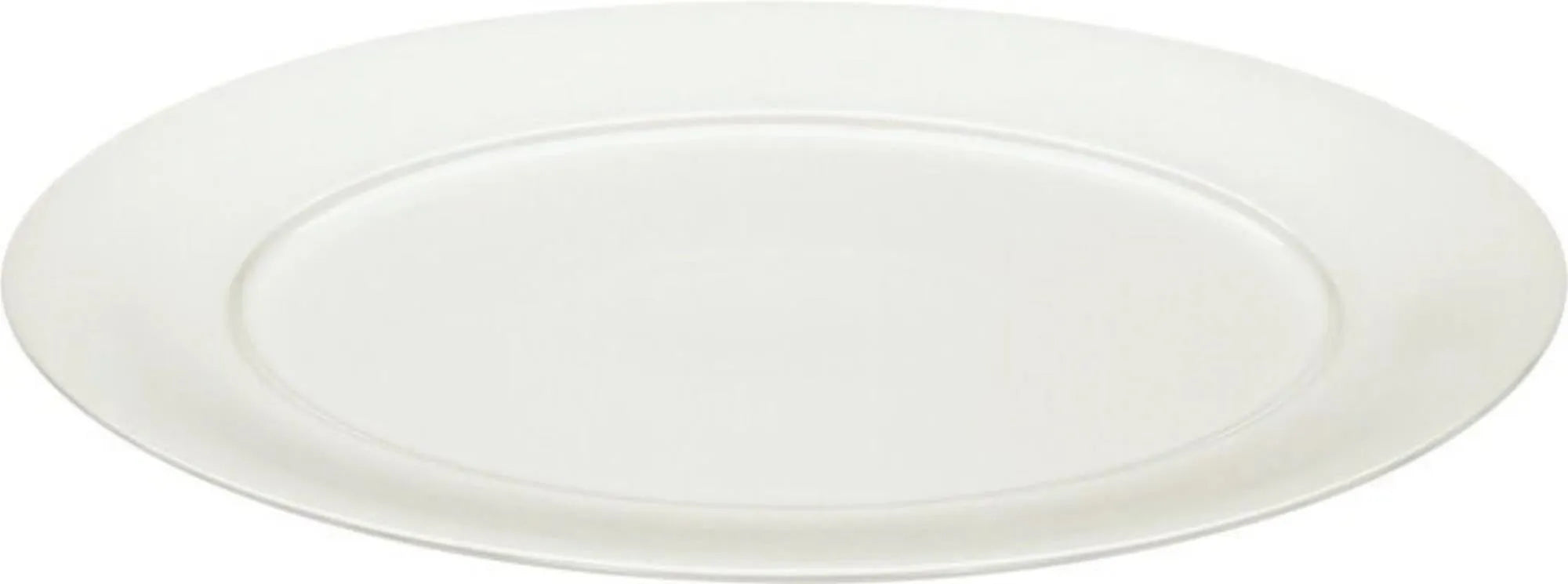 Elegante, ovale Delight Platte 38x27cm aus robustem Noble China, ideal für stilvolle Speisenpräsentation. Ofen- und mikrowellengeeignet.