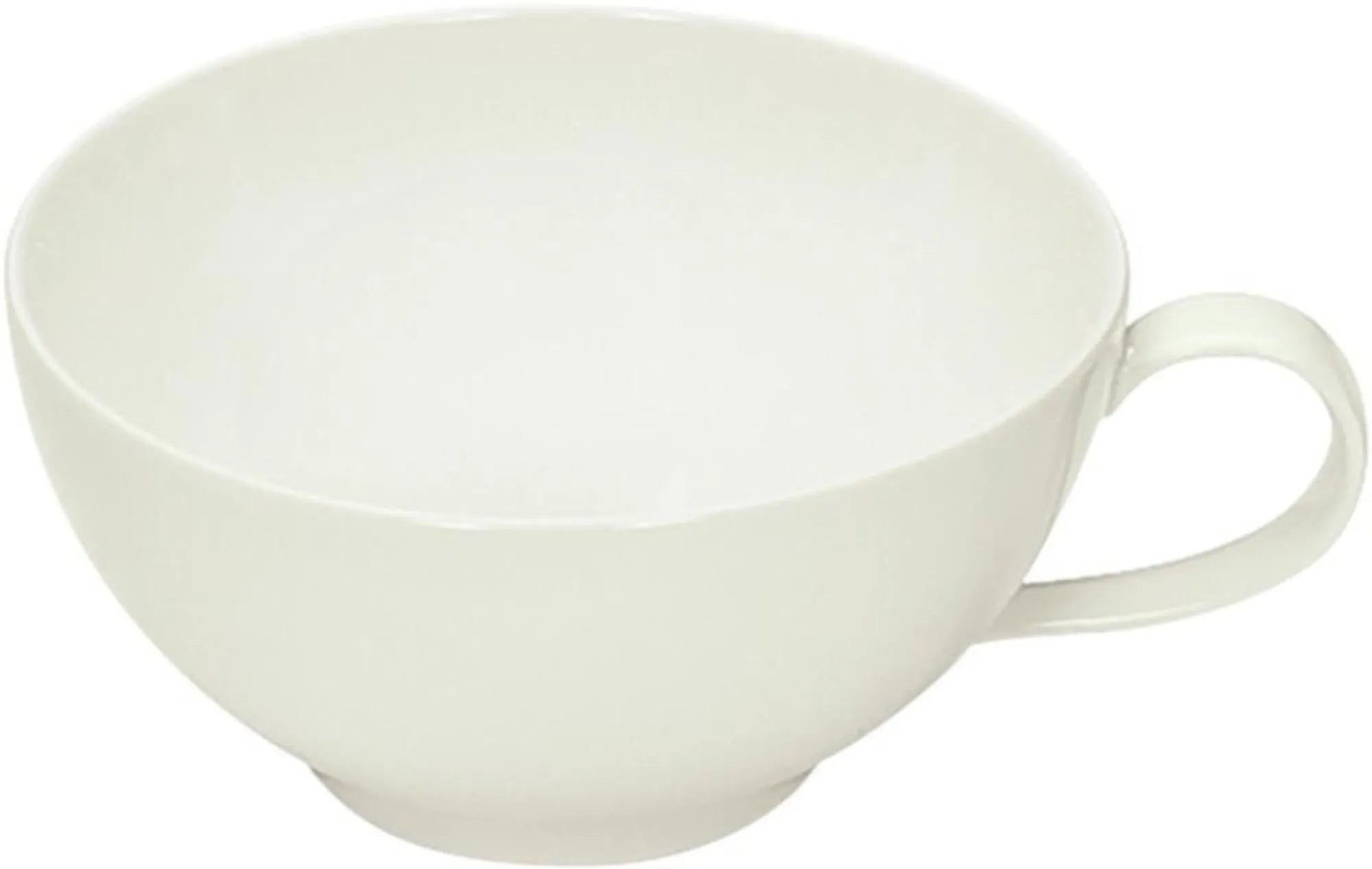 Elegante 0.24l Tee-Tasse aus Noble China, 10cm Ø, 5cm H, spülmaschinenfest, mikrowellengeeignet, luxuriöses Design.