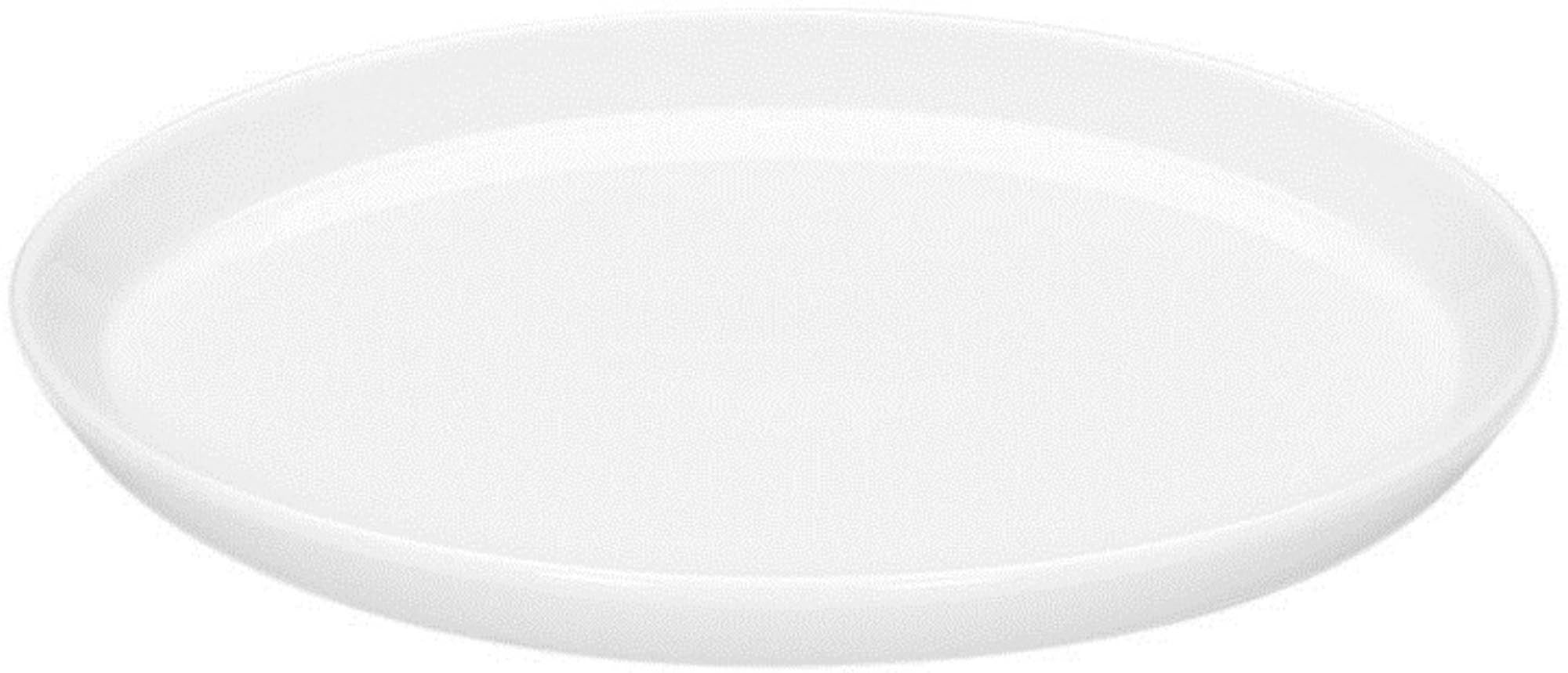 Eleganter, ovaler Scandic Teller (28x21cm) aus hochwertigem Porzellan, ideal für stilvolle Präsentationen und kreative Anrichtung.