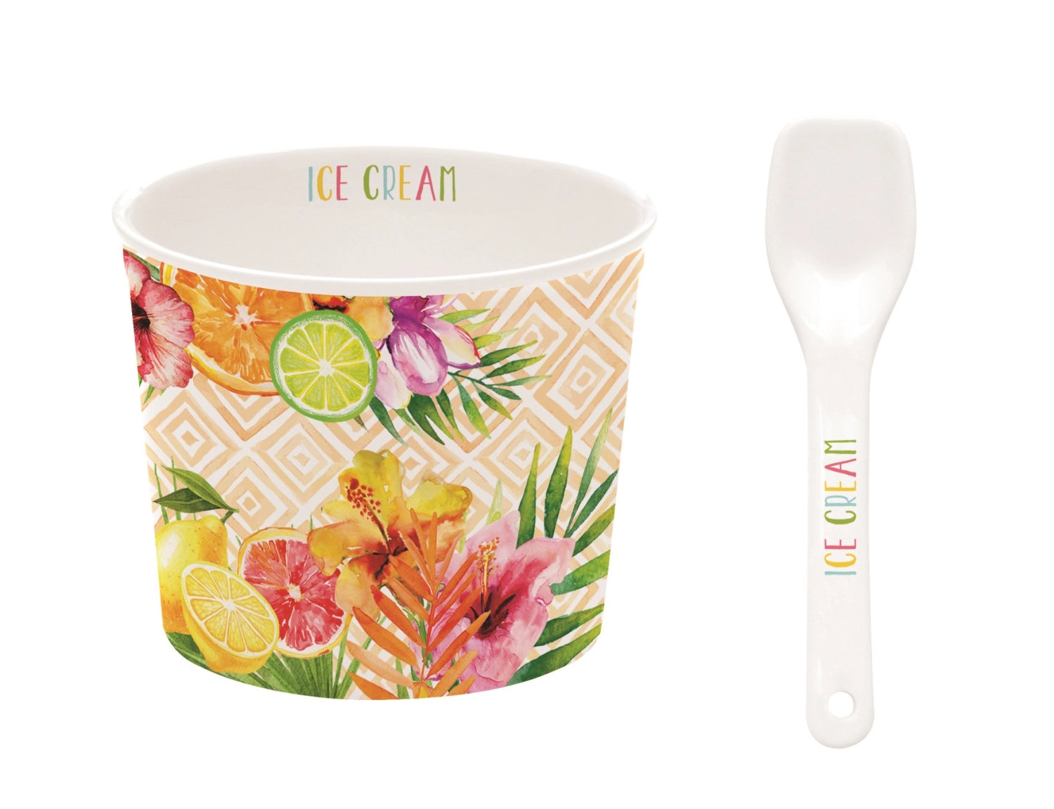 Ice Cream Eisbecher "Zitrone", D8.5cm - KAQTU Design