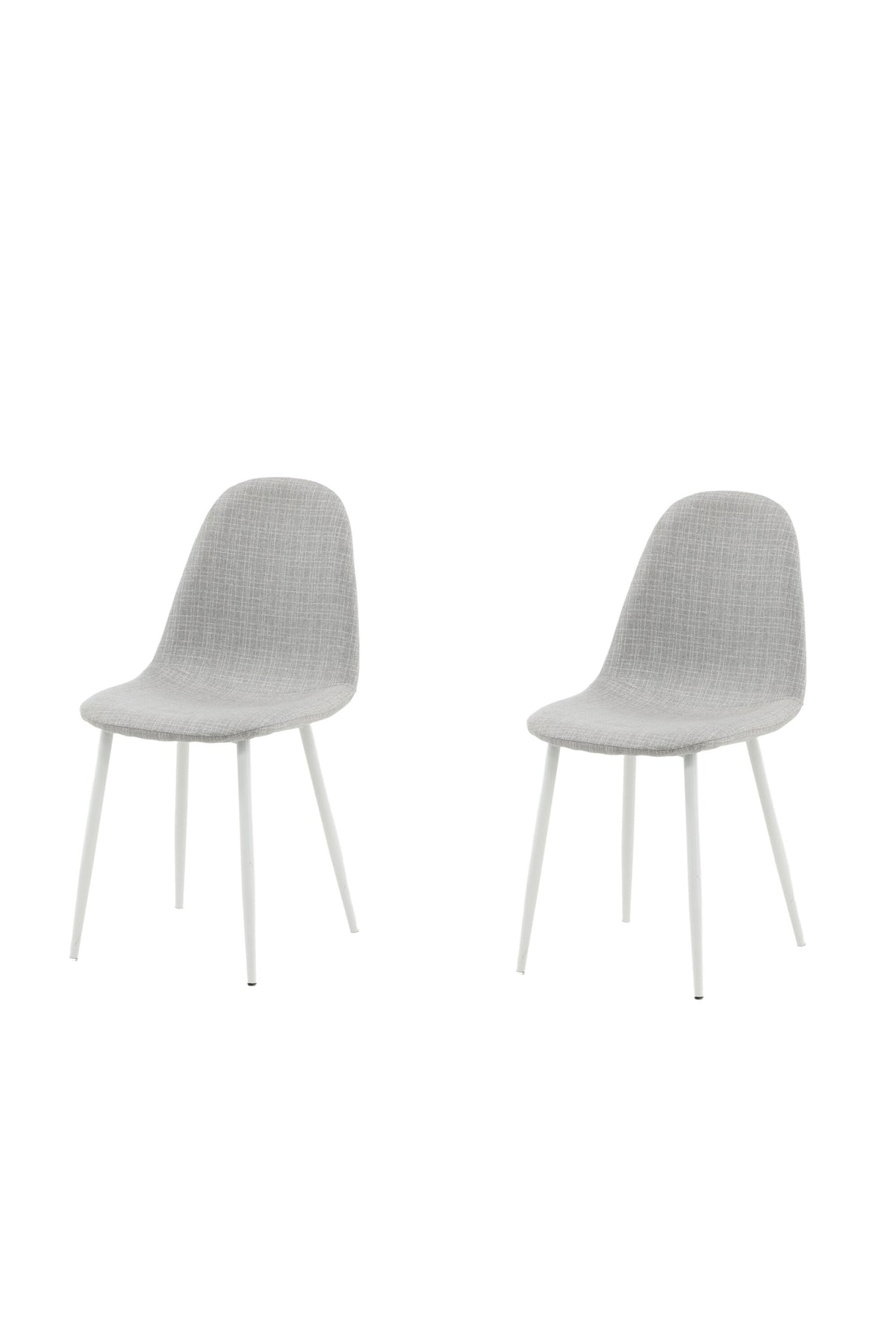 Polar Stuhl in Grau/Weiss präsentiert im Onlineshop von KAQTU Design AG. Stuhl ist von Venture Home