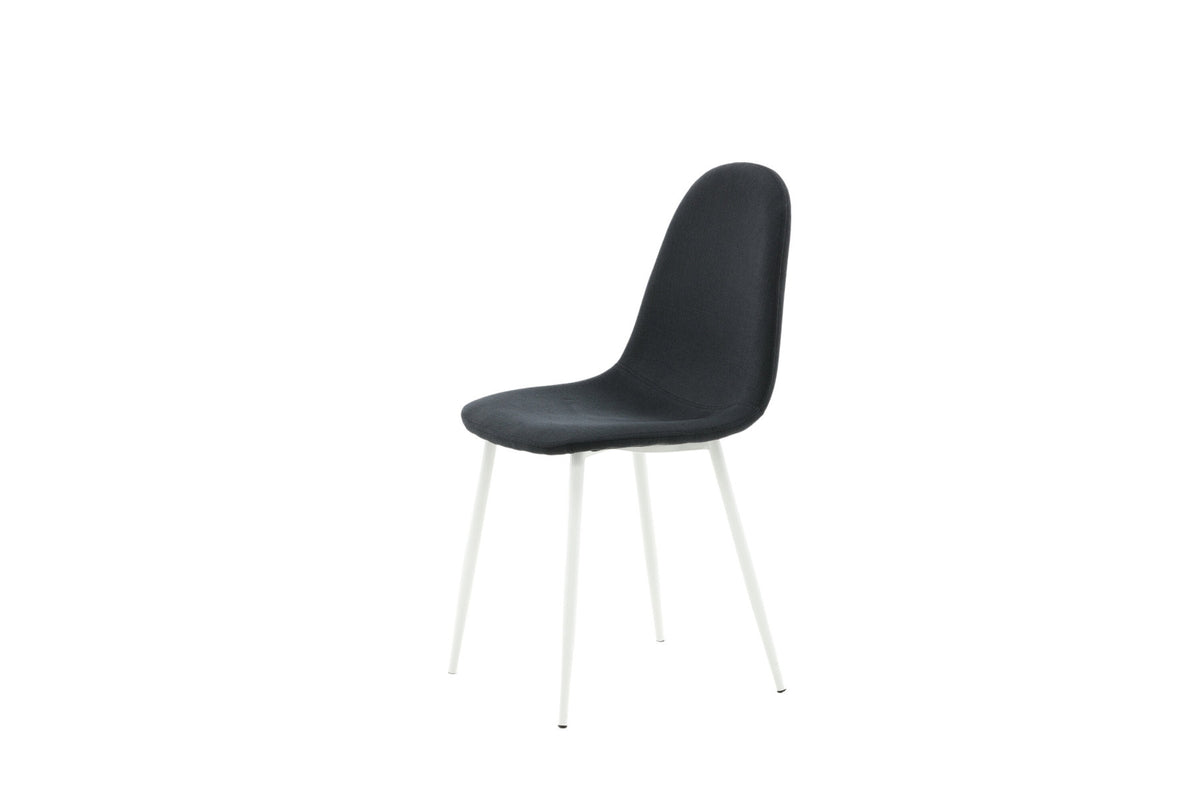 Polar Stuhl in Schwarz/Weiss präsentiert im Onlineshop von KAQTU Design AG. Stuhl ist von Venture Home