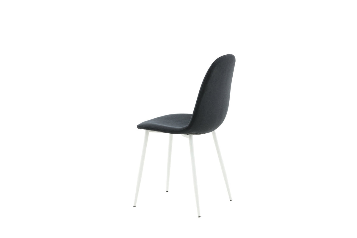 Polar Stuhl in Schwarz/Weiss präsentiert im Onlineshop von KAQTU Design AG. Stuhl ist von Venture Home