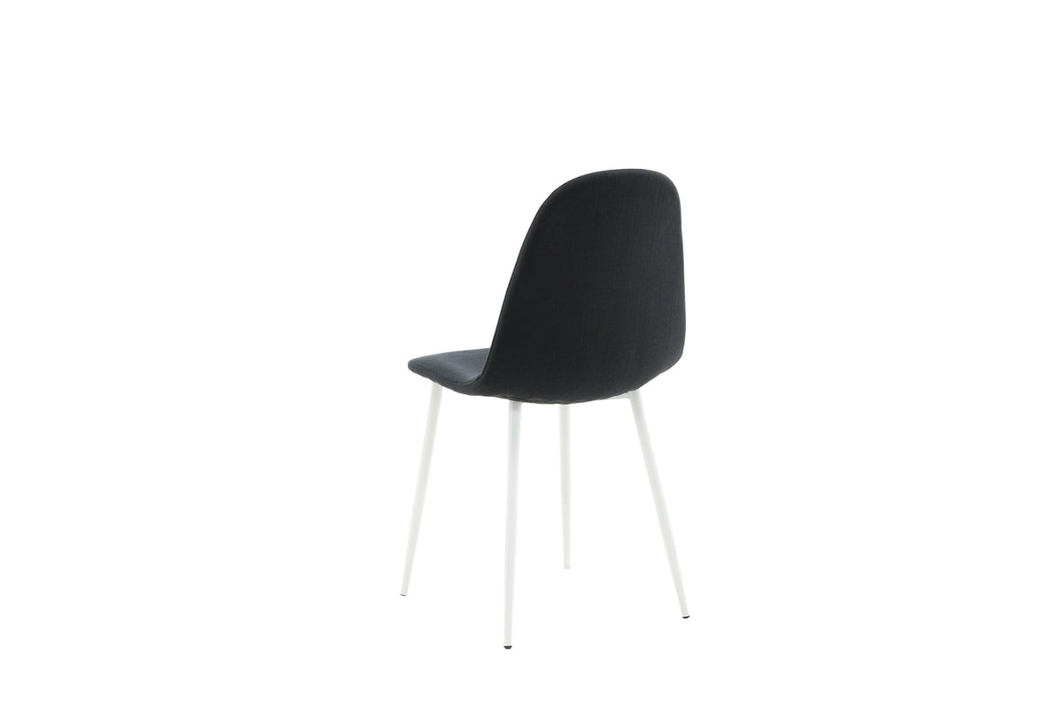 Polar Stuhl in Schwarz/Weiss präsentiert im Onlineshop von KAQTU Design AG. Stuhl ist von Venture Home