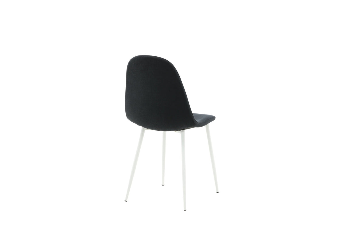 Polar Stuhl in Schwarz/Weiss präsentiert im Onlineshop von KAQTU Design AG. Stuhl ist von Venture Home