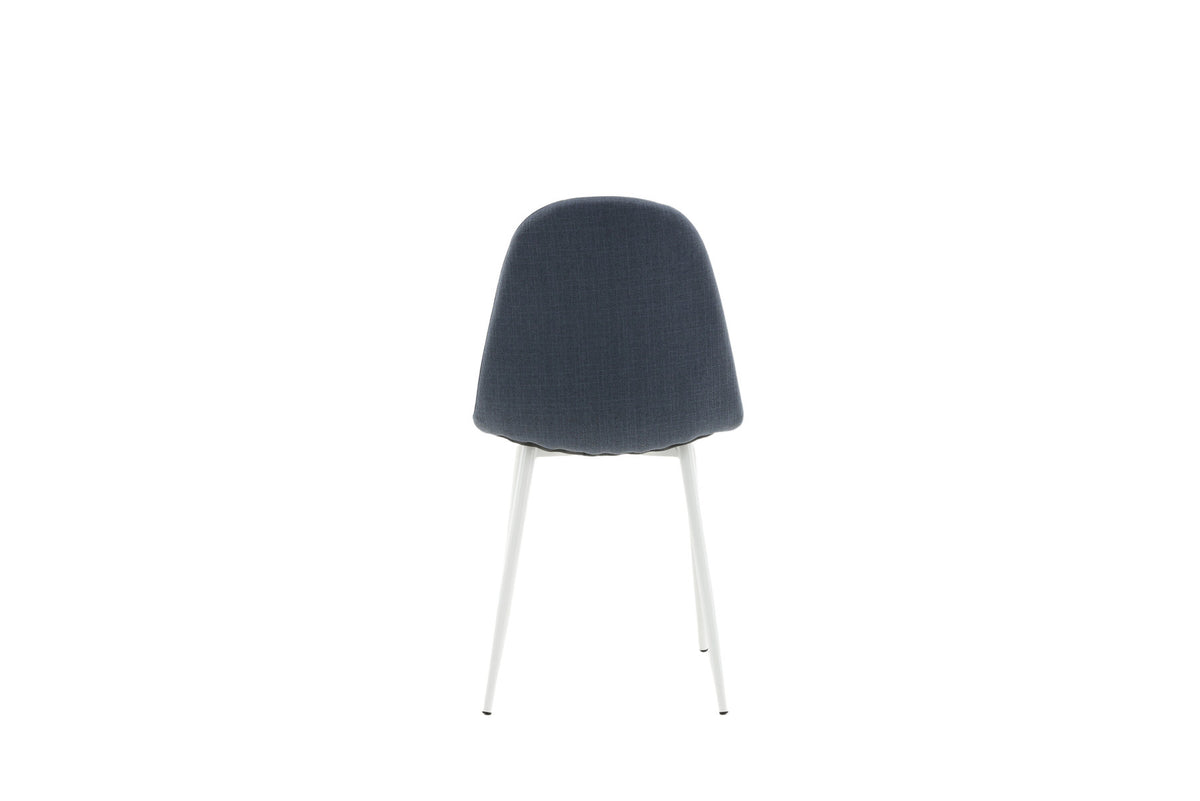 Polar Stuhl in Blau Weiss präsentiert im Onlineshop von KAQTU Design AG. Stuhl ist von Venture Home