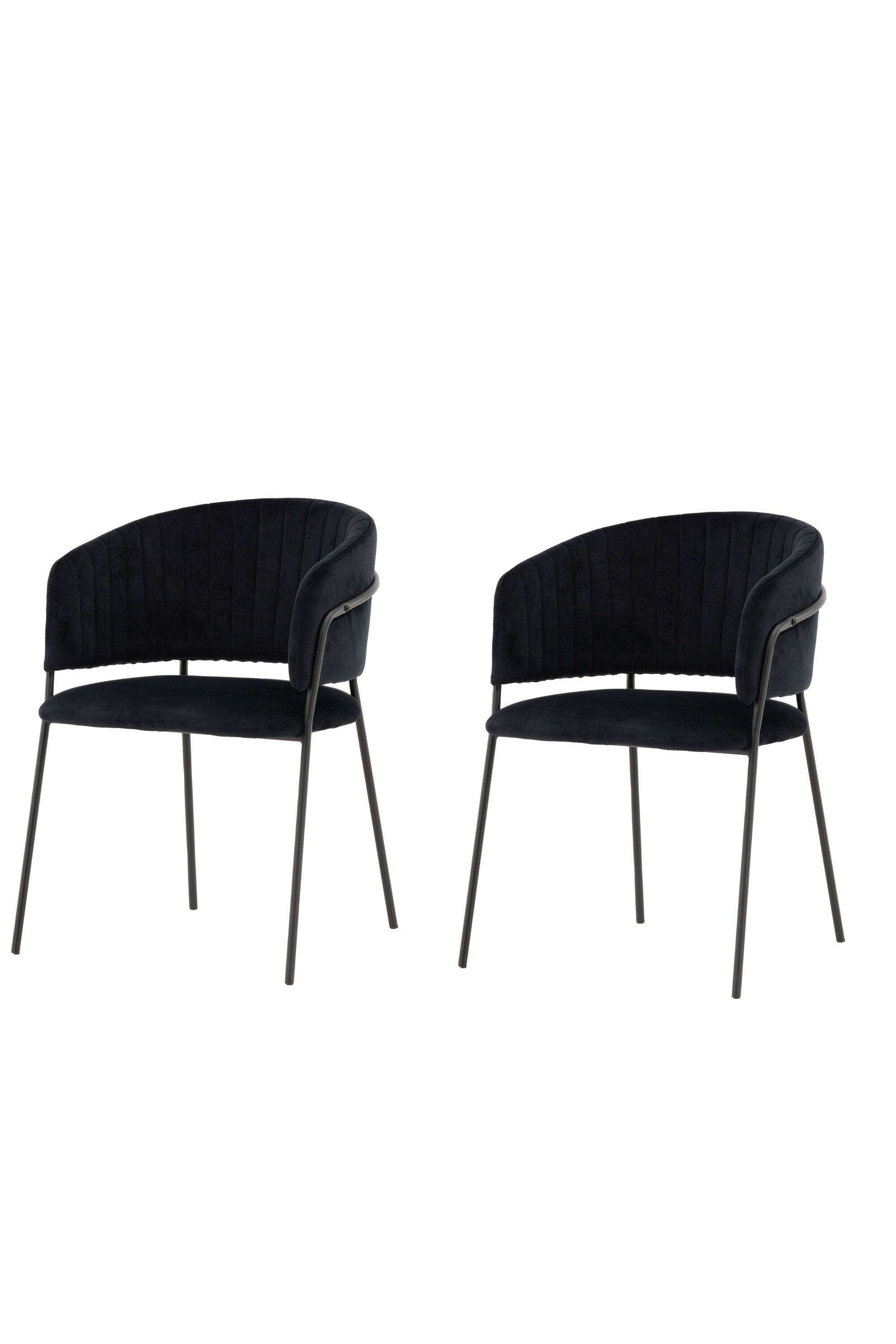 Selma Stuhl in Schwarz präsentiert im Onlineshop von KAQTU Design AG. Schalenstuhl mit Armlehne ist von Venture Home