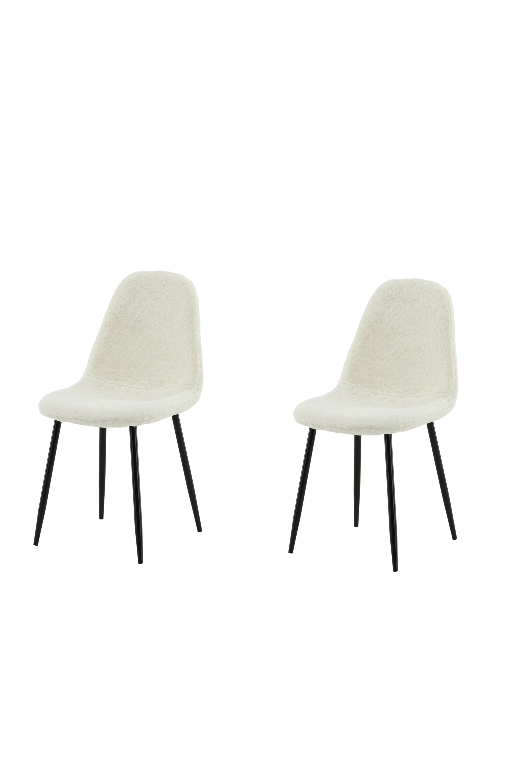 Polar Stuhl Fluff in Weiss präsentiert im Onlineshop von KAQTU Design AG. Stuhl ist von Venture Home