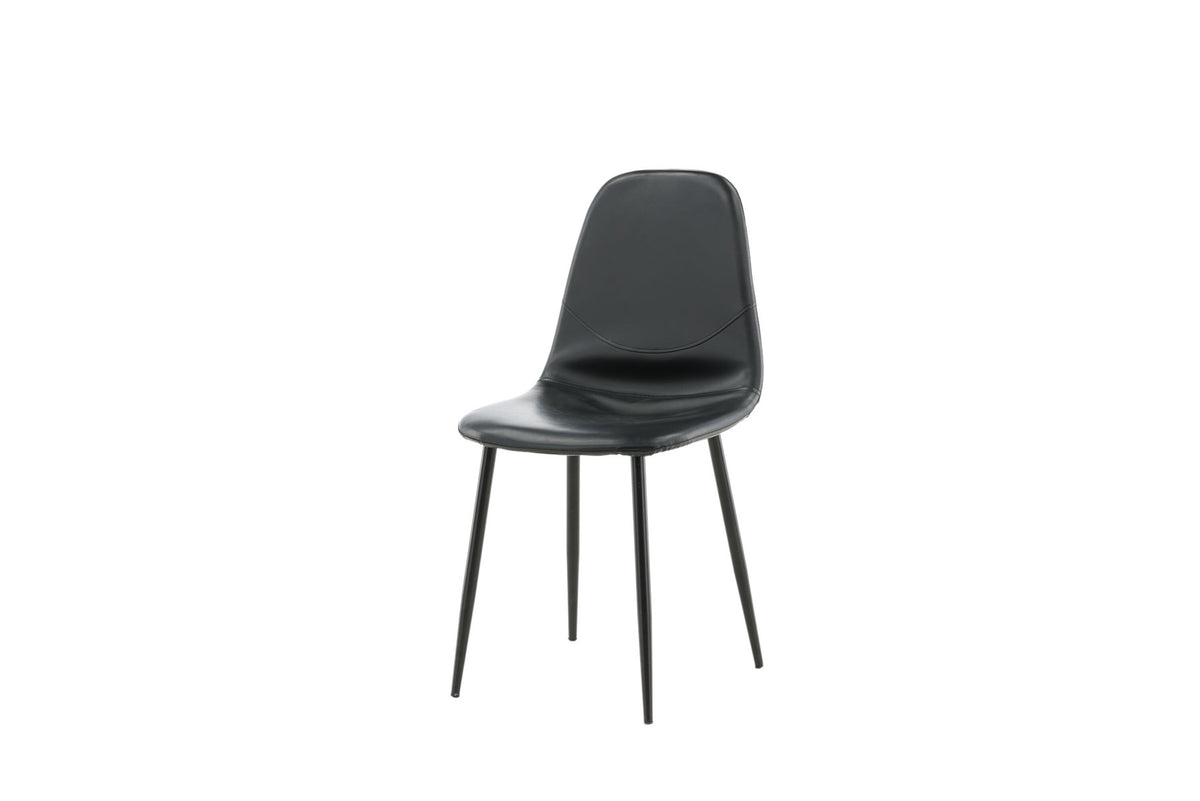 Polar Stuhl in Schwarz präsentiert im Onlineshop von KAQTU Design AG. Stuhl ist von Venture Home