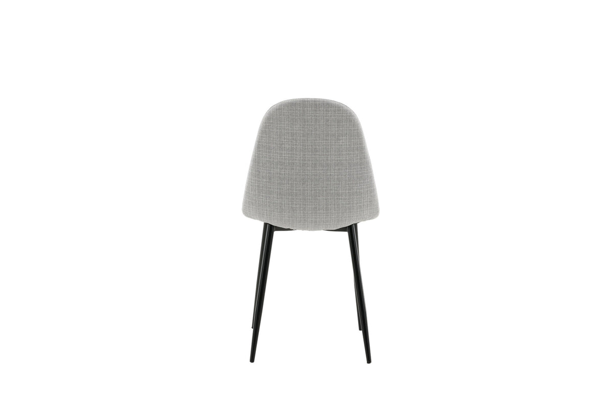 Polar Stuhl in Grau/Schwarz präsentiert im Onlineshop von KAQTU Design AG. Stuhl ist von Venture Home