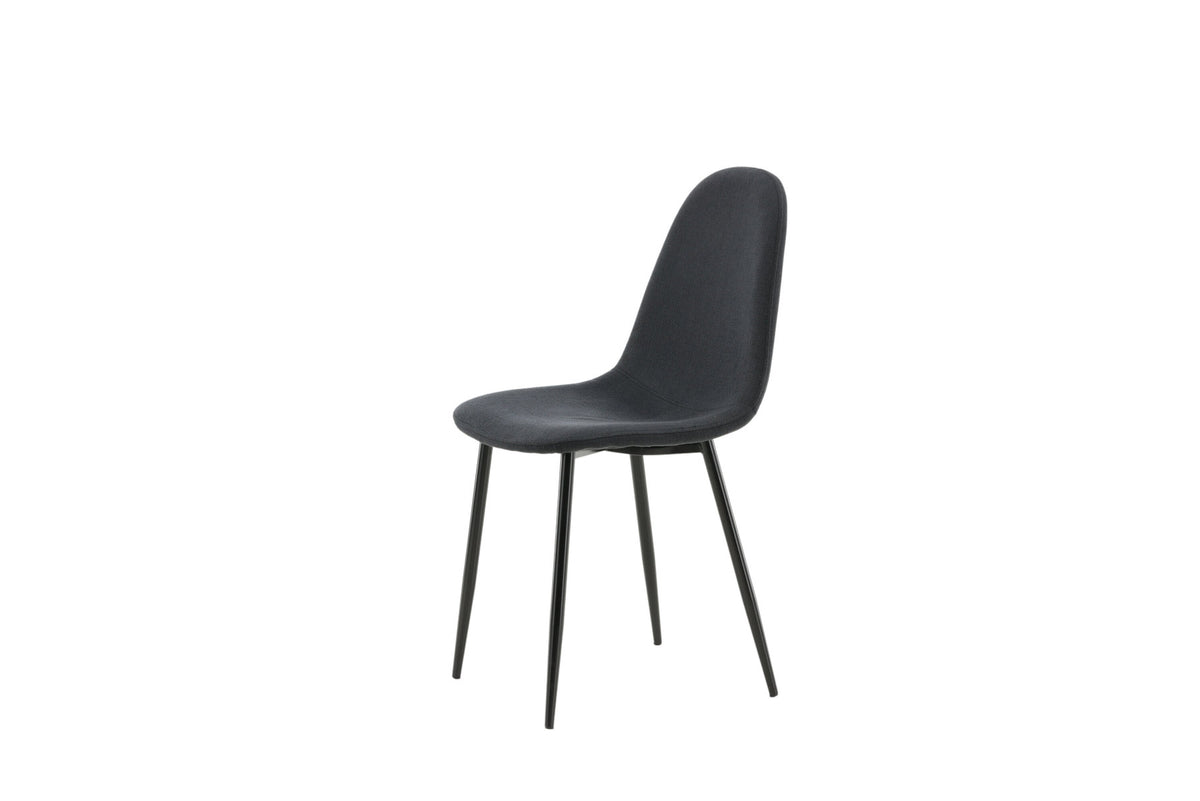 Polar Stuhl in Schwarz/Schwarz präsentiert im Onlineshop von KAQTU Design AG. Stuhl ist von Venture Home