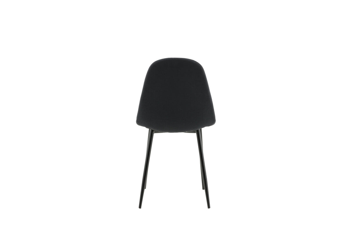 Polar Stuhl in Schwarz/Schwarz präsentiert im Onlineshop von KAQTU Design AG. Stuhl ist von Venture Home
