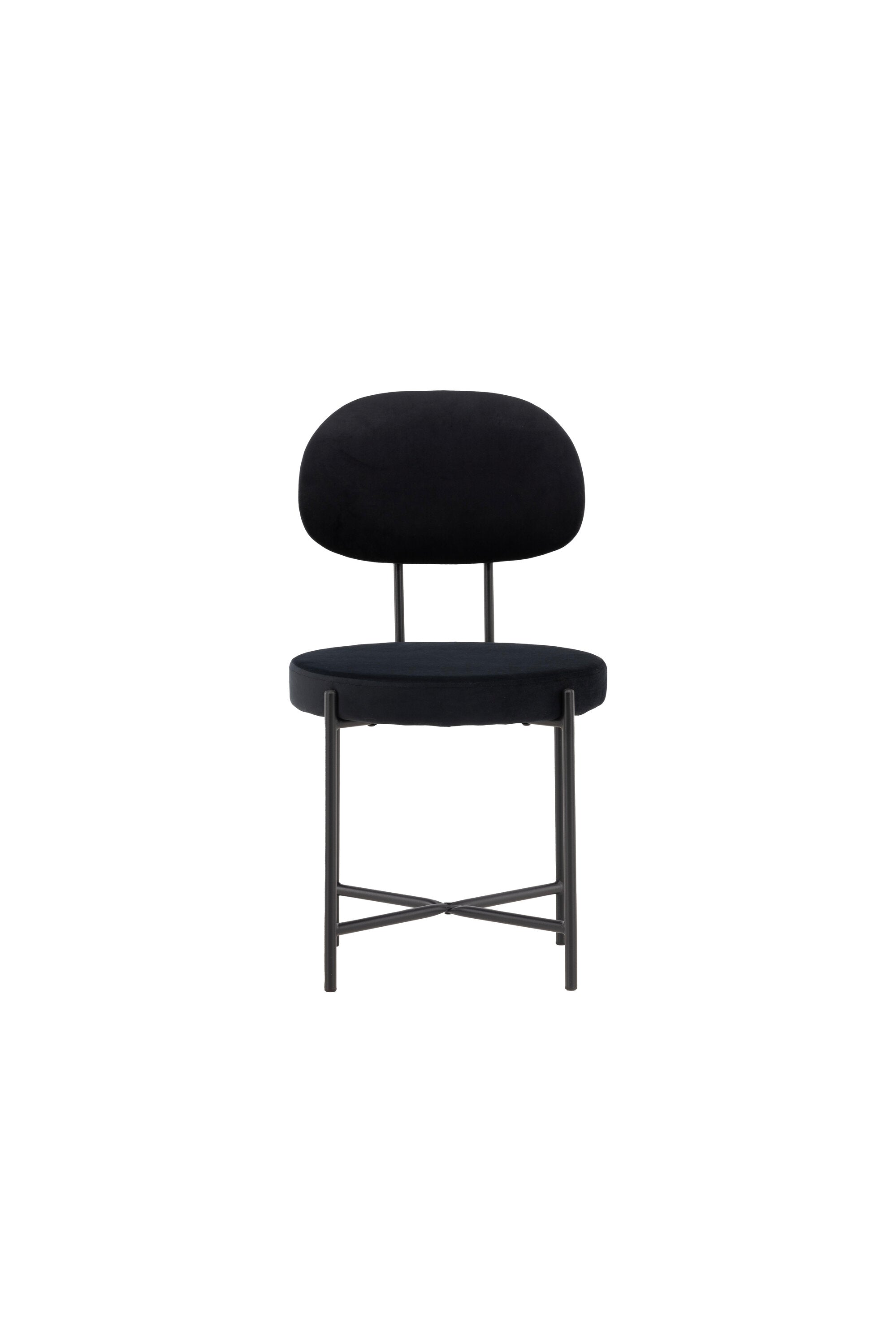 Stella Stuhl in Schwarz präsentiert im Onlineshop von KAQTU Design AG. Stuhl ist von Venture Home