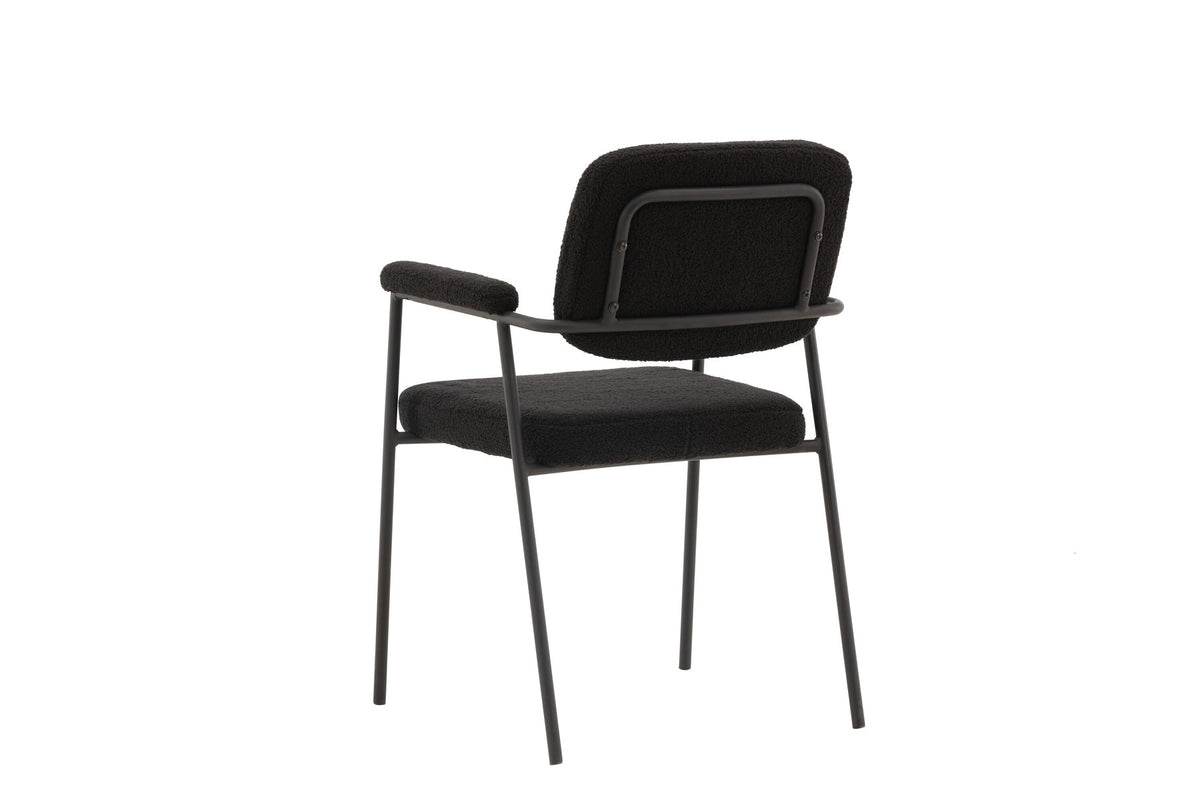 Yesterday  Stuhl in Schwarz präsentiert im Onlineshop von KAQTU Design AG. Stuhl mit Armlehne ist von Venture Home