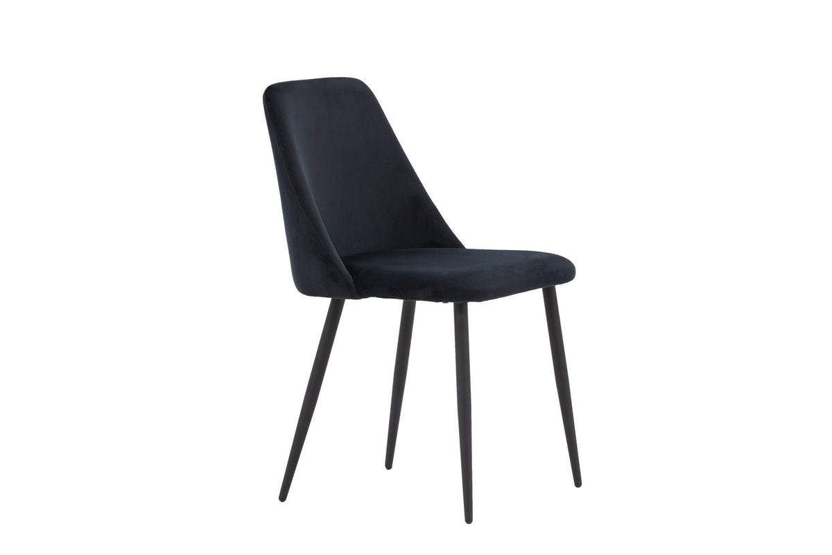 Night Stuhl in Schwarz präsentiert im Onlineshop von KAQTU Design AG. Stuhl ist von Venture Home