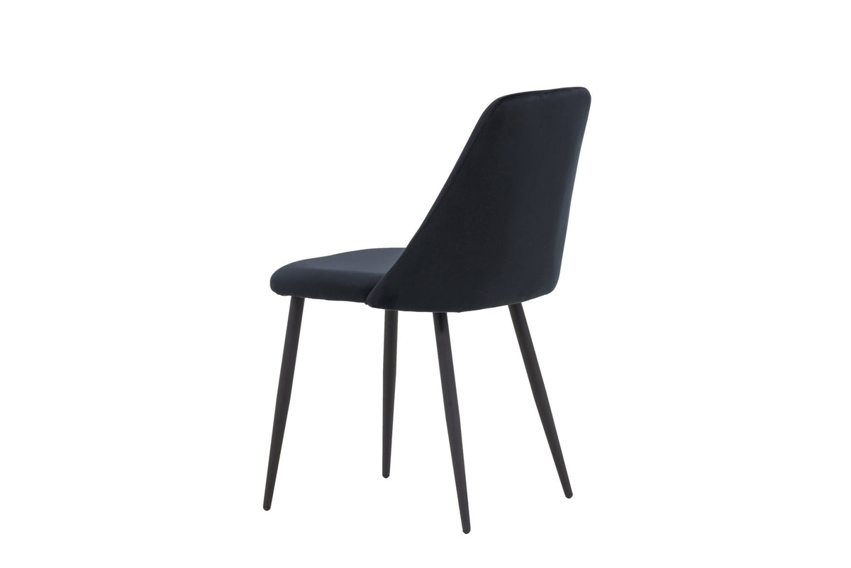 Night Stuhl in Schwarz präsentiert im Onlineshop von KAQTU Design AG. Stuhl ist von Venture Home