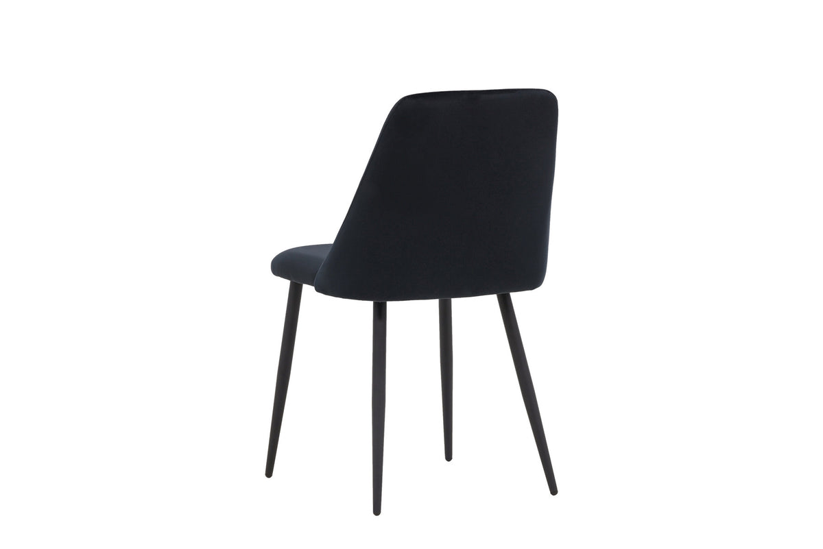 Night Stuhl in Schwarz präsentiert im Onlineshop von KAQTU Design AG. Stuhl ist von Venture Home