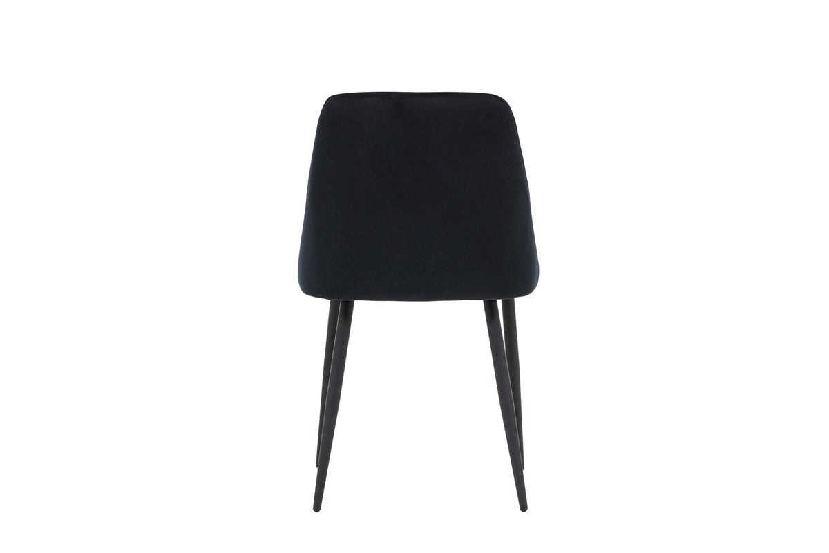 Night Stuhl in Schwarz präsentiert im Onlineshop von KAQTU Design AG. Stuhl ist von Venture Home