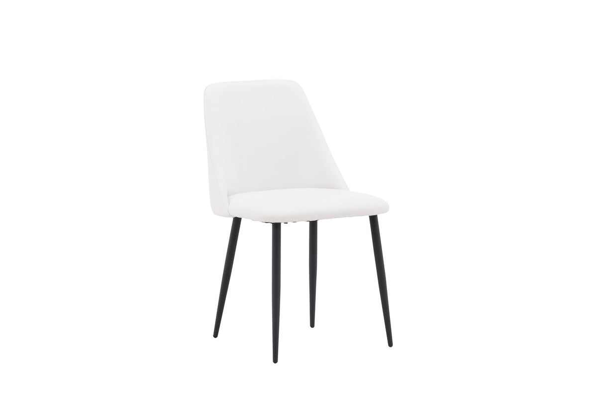 Night Stuhl in Weiss präsentiert im Onlineshop von KAQTU Design AG. Stuhl ist von Venture Home