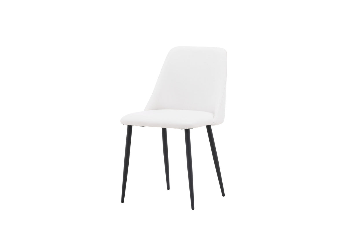 Night Stuhl in Weiss präsentiert im Onlineshop von KAQTU Design AG. Stuhl ist von Venture Home