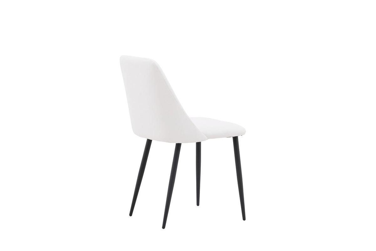 Night Stuhl in Weiss präsentiert im Onlineshop von KAQTU Design AG. Stuhl ist von Venture Home