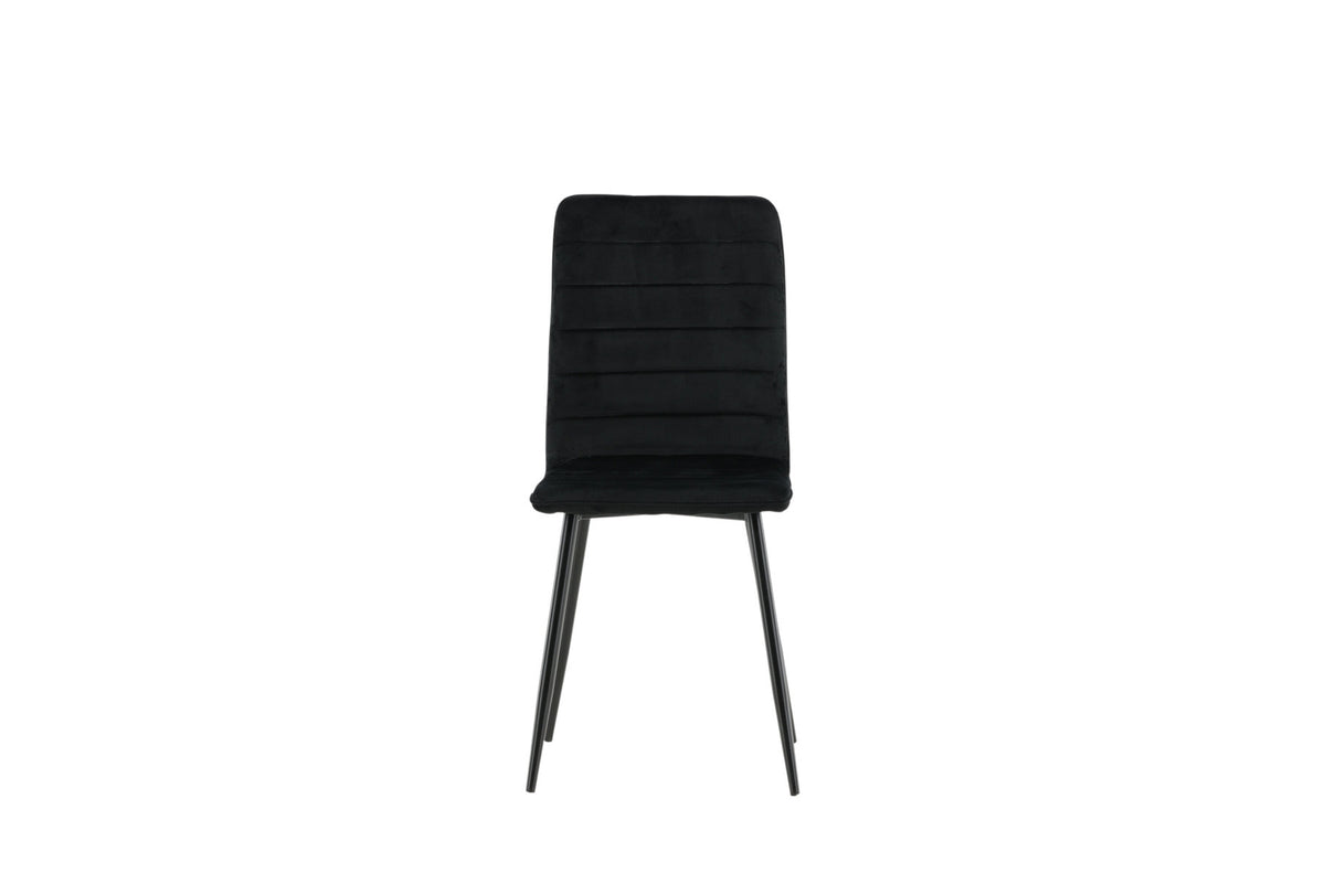 Windu Stuhl in Schwarz präsentiert im Onlineshop von KAQTU Design AG. Stuhl ist von Venture Home