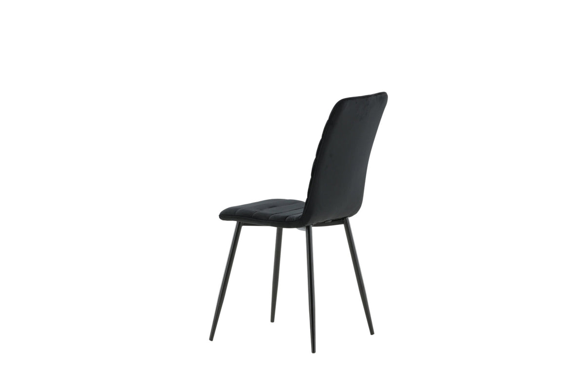 Windu Stuhl in Schwarz präsentiert im Onlineshop von KAQTU Design AG. Stuhl ist von Venture Home
