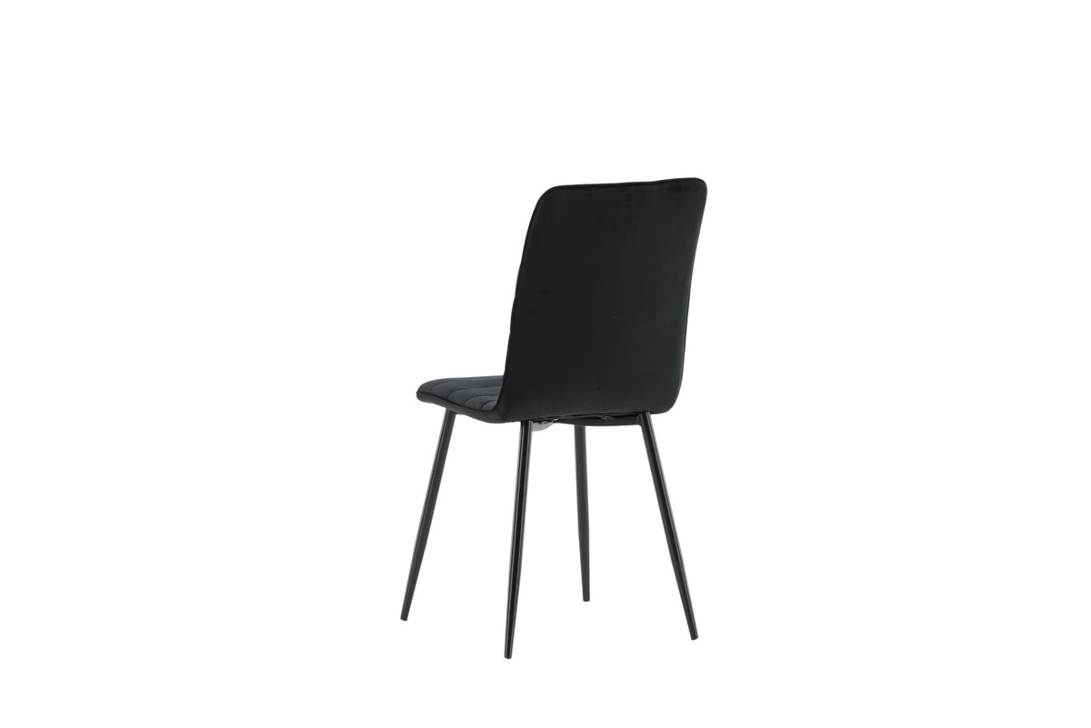 Windu Stuhl in Schwarz präsentiert im Onlineshop von KAQTU Design AG. Stuhl ist von Venture Home