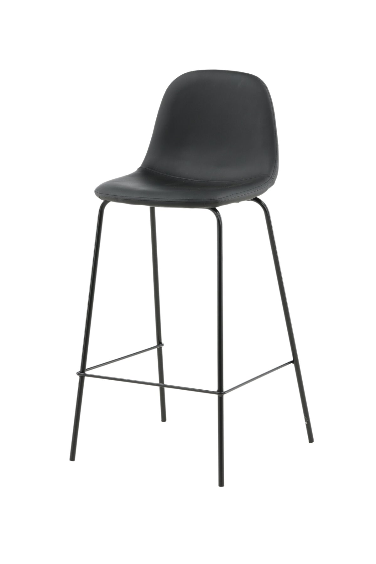 Polar Barstuhl in Schwarz präsentiert im Onlineshop von KAQTU Design AG. Barstuhl ist von Venture Home
