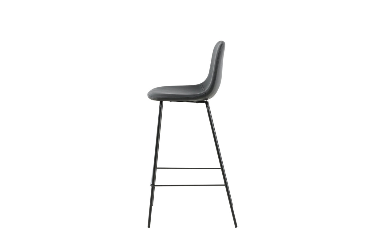 Polar Barstuhl in Schwarz präsentiert im Onlineshop von KAQTU Design AG. Barstuhl ist von Venture Home