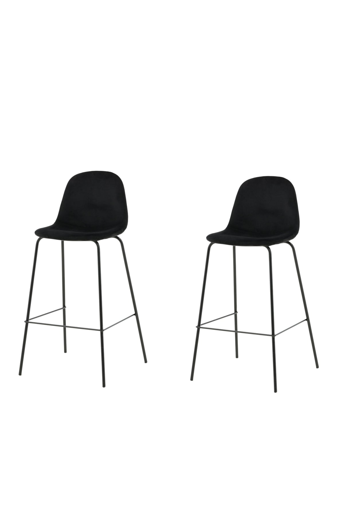 Polar Barstuhl in Schwarz präsentiert im Onlineshop von KAQTU Design AG. Barstuhl ist von Venture Home