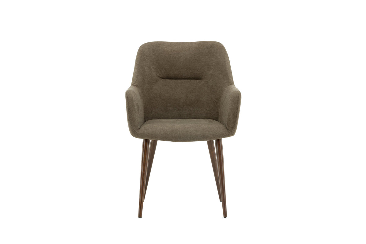 Tomorrow Stuhl in Braun präsentiert im Onlineshop von KAQTU Design AG. Stuhl mit Armlehne ist von Venture Home
