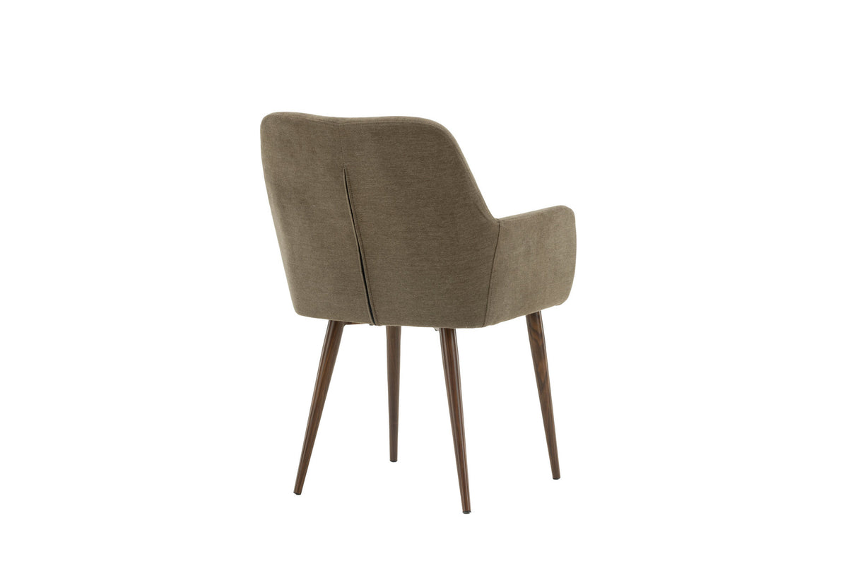 Tomorrow Stuhl in Braun präsentiert im Onlineshop von KAQTU Design AG. Stuhl mit Armlehne ist von Venture Home