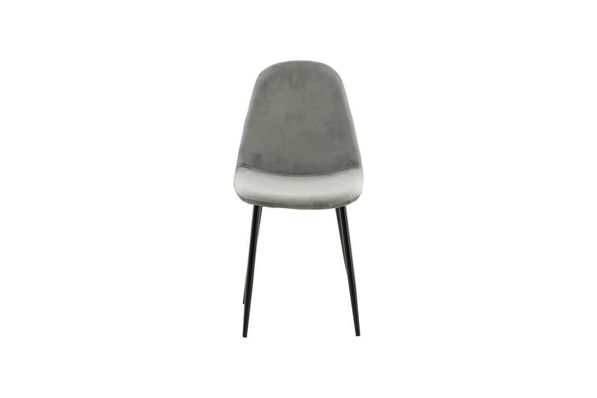 Polar Stuhl in Grau/Schwarz präsentiert im Onlineshop von KAQTU Design AG. Stuhl ist von Venture Home