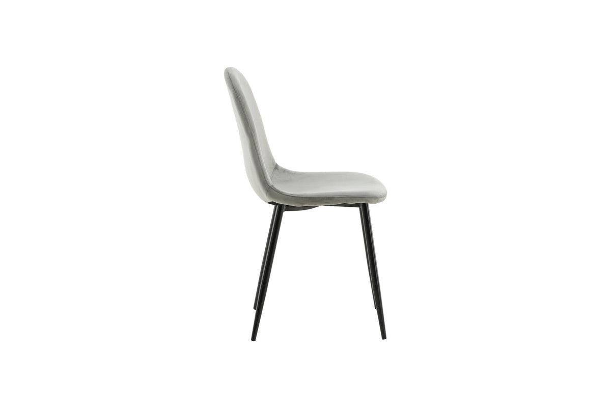 Polar Stuhl in Grau/Schwarz präsentiert im Onlineshop von KAQTU Design AG. Stuhl ist von Venture Home