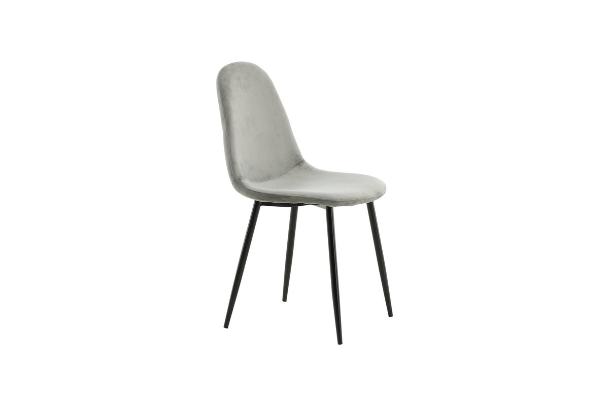 Polar Stuhl in Grau/Schwarz präsentiert im Onlineshop von KAQTU Design AG. Stuhl ist von Venture Home
