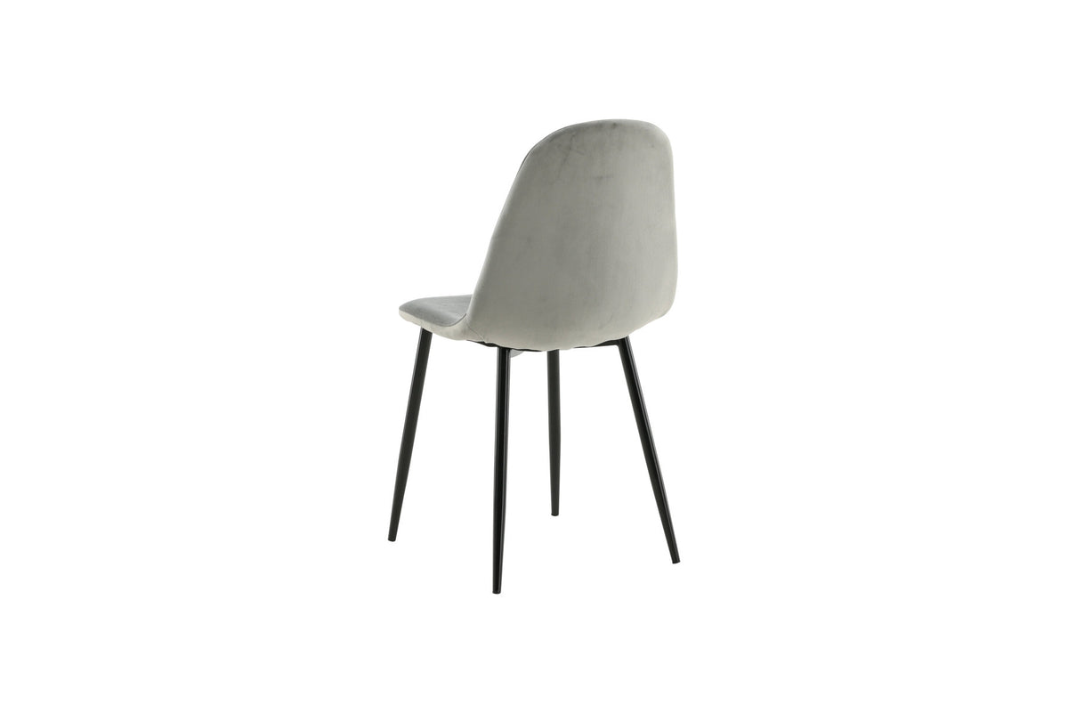Polar Stuhl in Grau/Schwarz präsentiert im Onlineshop von KAQTU Design AG. Stuhl ist von Venture Home