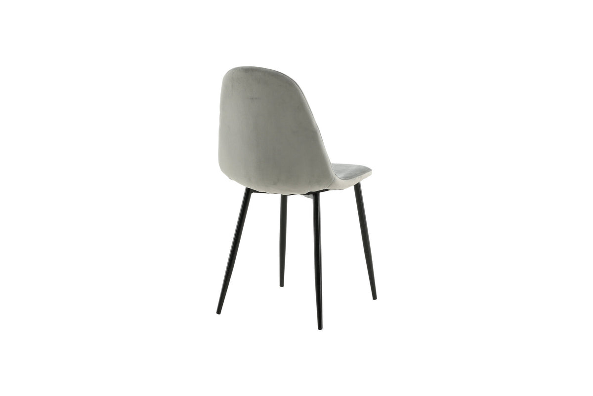 Polar Stuhl in Grau/Schwarz präsentiert im Onlineshop von KAQTU Design AG. Stuhl ist von Venture Home