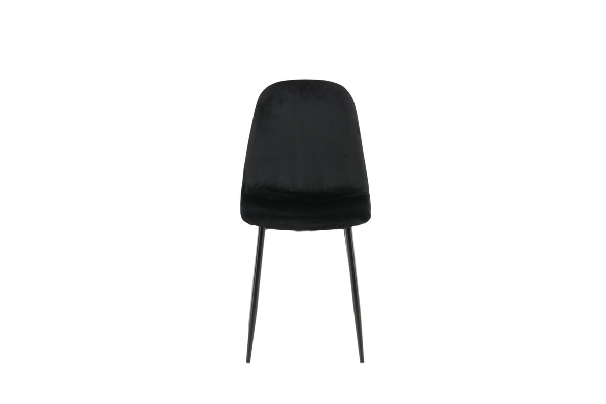 Polar Stuhl in Schwarz/Schwarz präsentiert im Onlineshop von KAQTU Design AG. Stuhl ist von Venture Home