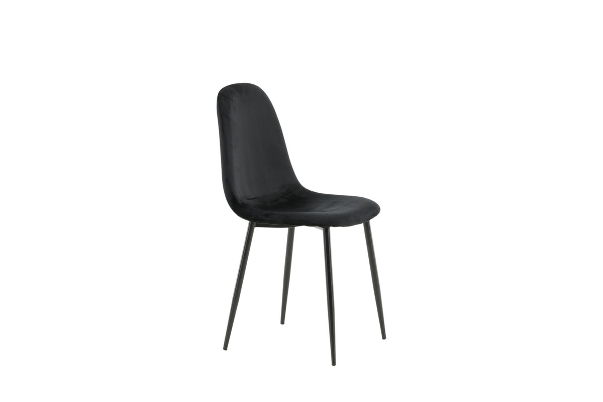 Polar Stuhl in Schwarz/Schwarz präsentiert im Onlineshop von KAQTU Design AG. Stuhl ist von Venture Home