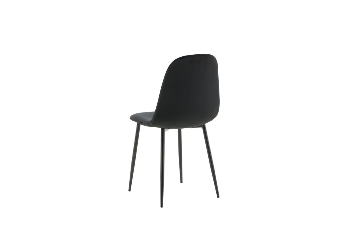 Polar Stuhl in Schwarz/Schwarz präsentiert im Onlineshop von KAQTU Design AG. Stuhl ist von Venture Home