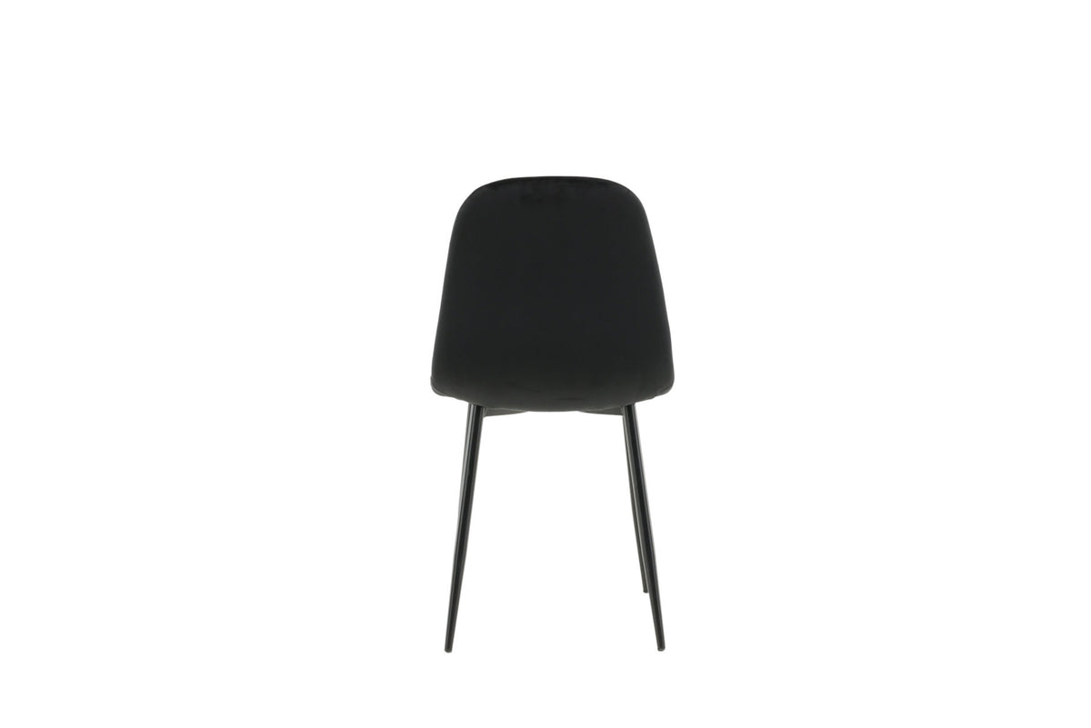 Polar Stuhl in Schwarz/Schwarz präsentiert im Onlineshop von KAQTU Design AG. Stuhl ist von Venture Home