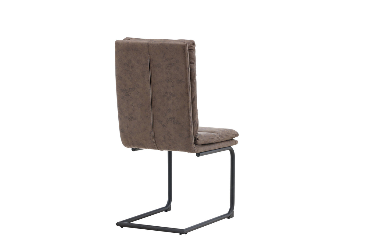 Zizo Stuhl in Braun präsentiert im Onlineshop von KAQTU Design AG. Stuhl ist von Venture Home