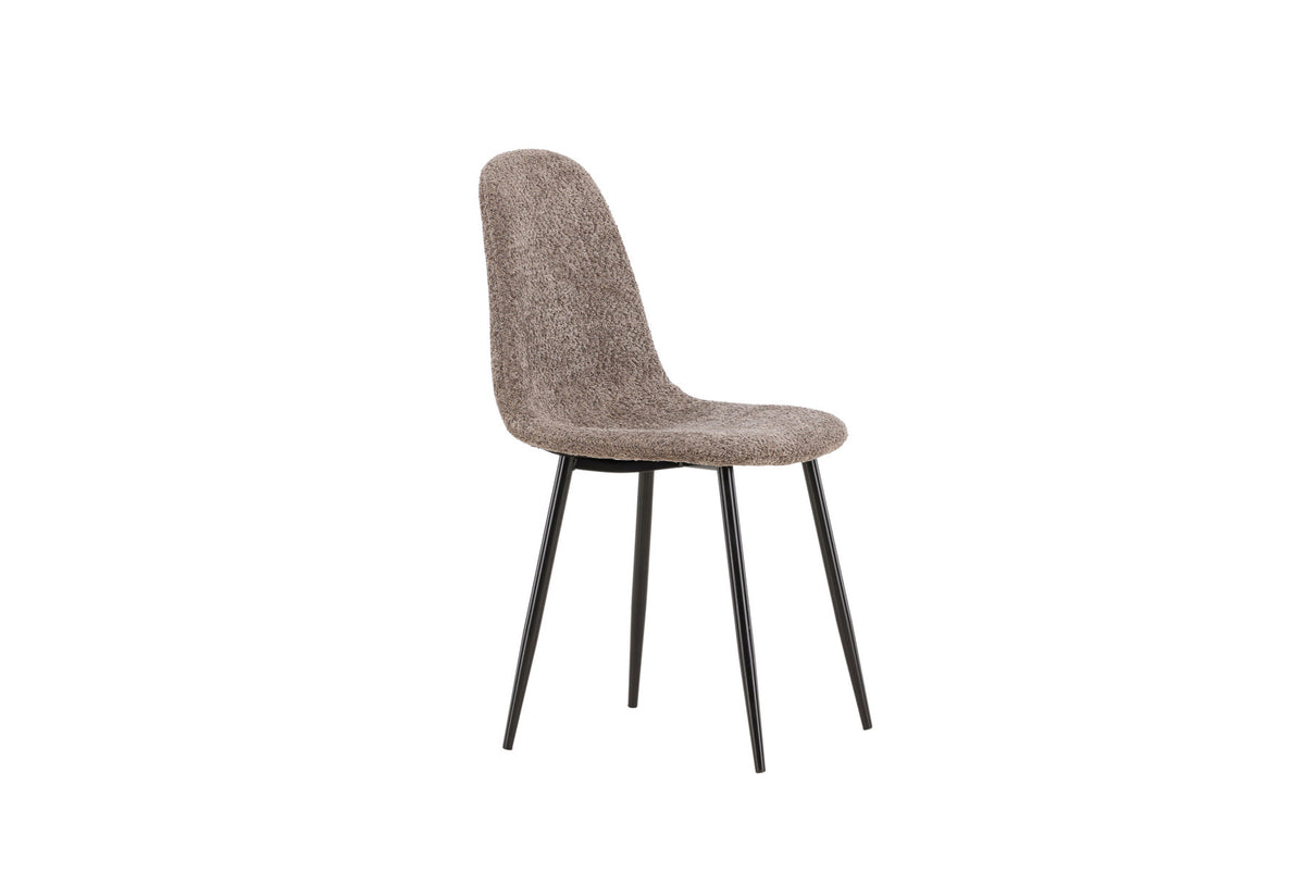 Polar Esszimmerstuhl in Grau präsentiert im Onlineshop von KAQTU Design AG. Stuhl ist von Venture Home