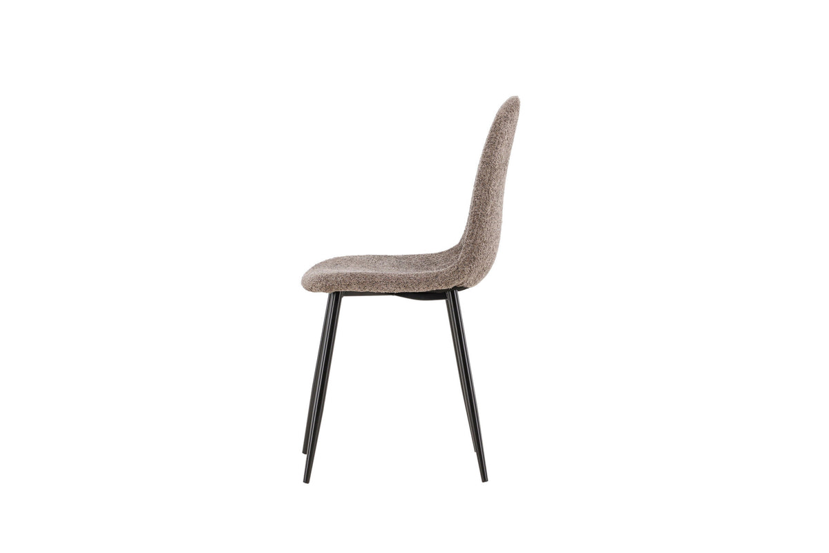 Polar Esszimmerstuhl in Grau präsentiert im Onlineshop von KAQTU Design AG. Stuhl ist von Venture Home