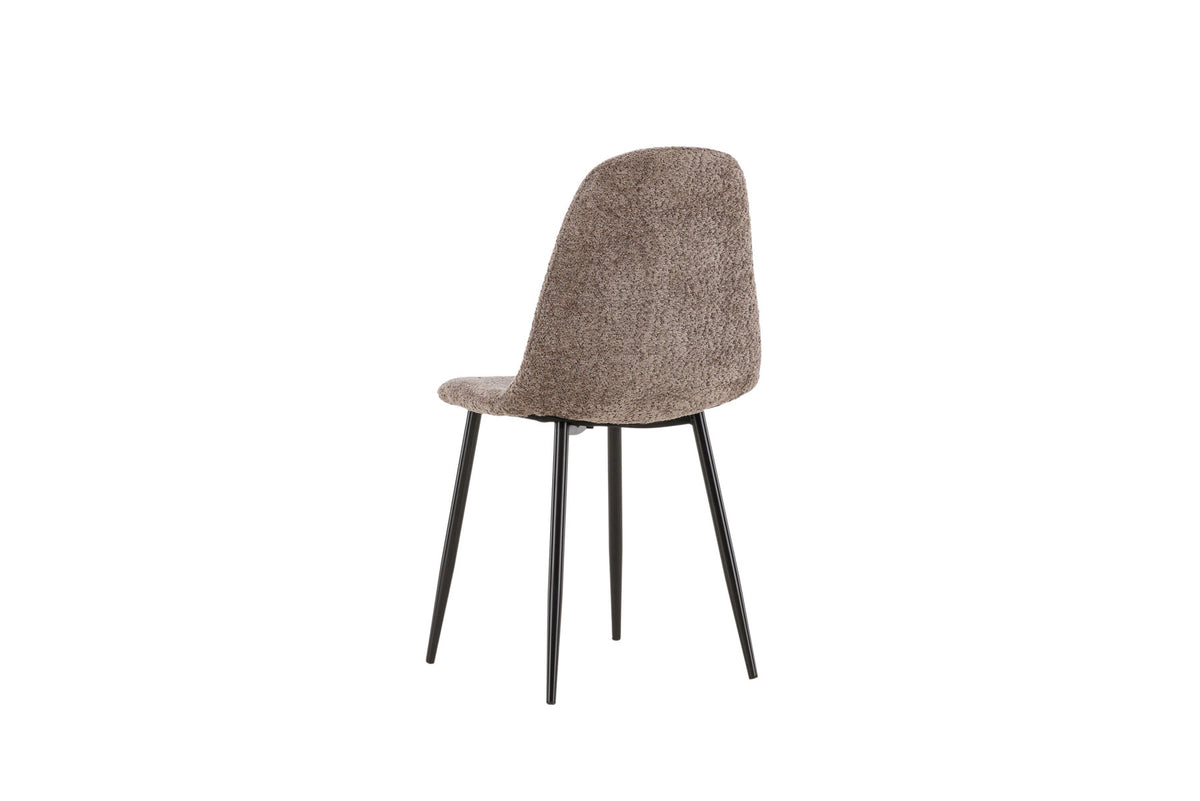 Polar Esszimmerstuhl in Grau präsentiert im Onlineshop von KAQTU Design AG. Stuhl ist von Venture Home