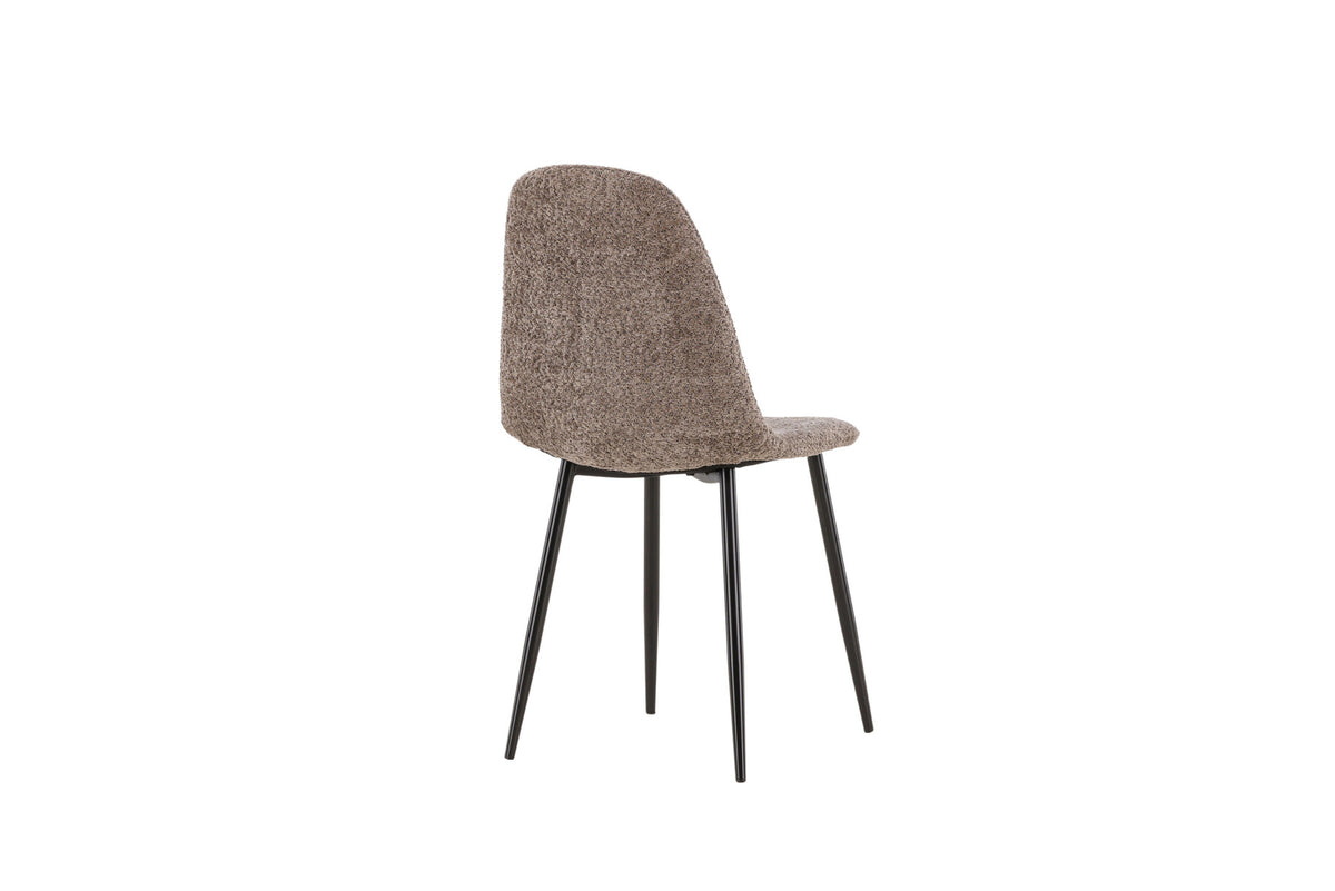 Polar Esszimmerstuhl in Grau präsentiert im Onlineshop von KAQTU Design AG. Stuhl ist von Venture Home