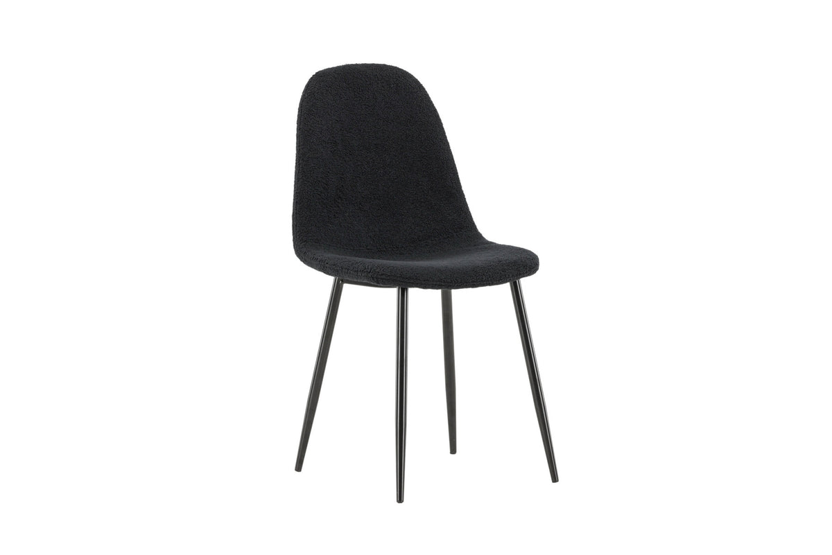 Polar Esszimmerstuhl in Schwarz präsentiert im Onlineshop von KAQTU Design AG. Stuhl ist von Venture Home